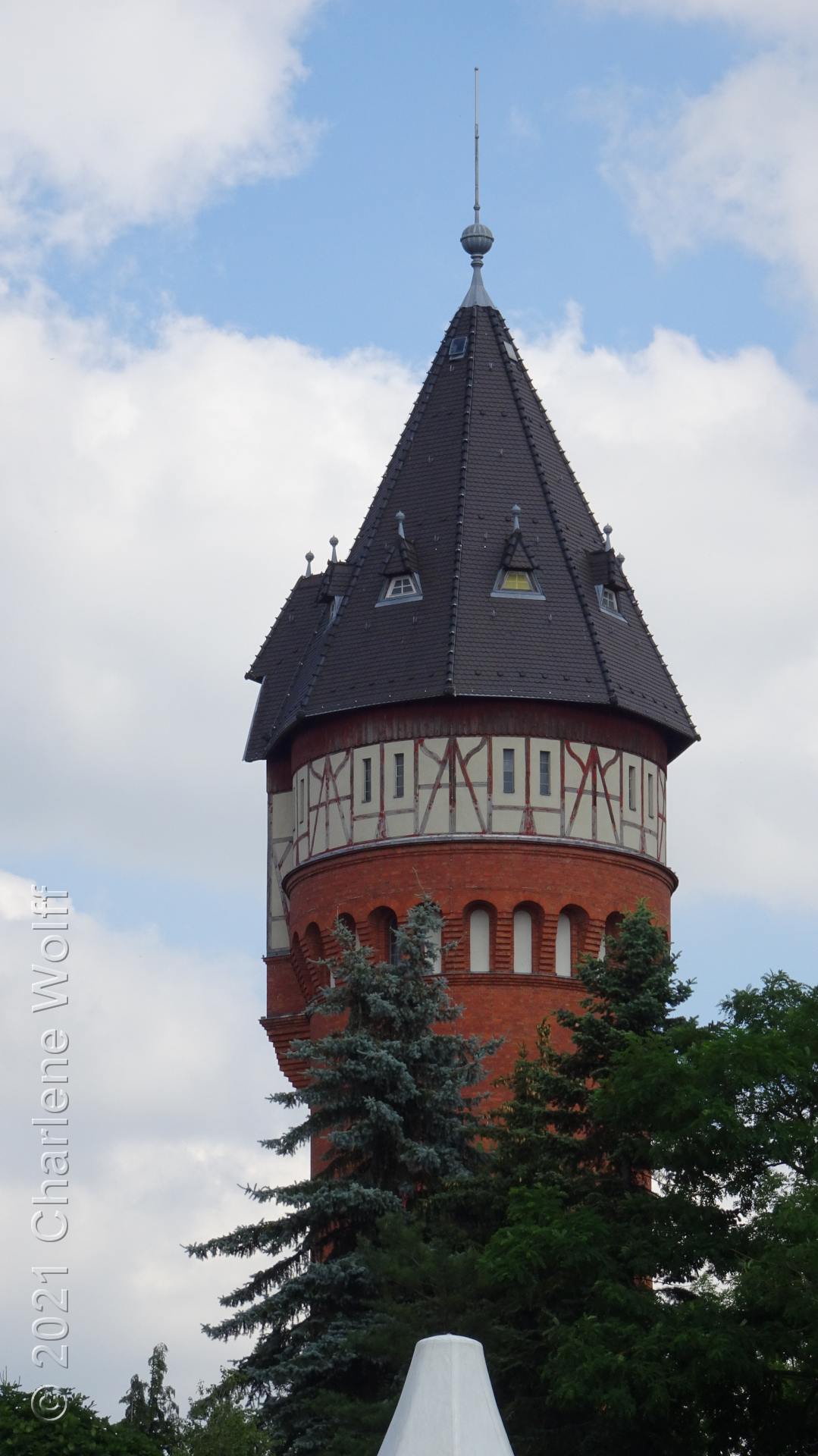 Der Wasserturm von Burg